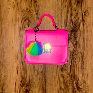 Pink crossbody bag